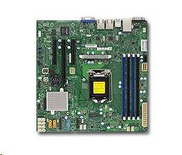 Supermicro MBD-X11SSH-F-O, Single SKT, Intel C236 PCH chipse