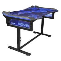 E-Blue Herný stôl EGT004BK, 135x78,5cm, 72-91,2cm, RGB podsvietenie, výškovo nastaviteľný,