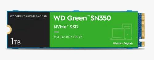 WD Green SN350 1TB SSD PCIe Gen3 8 Gb/s, M.2 2280, NVMe ( r3