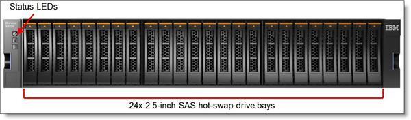 Lenovo Storage D1224 SFF Dual ESM Disk Exp EncBase Warranty