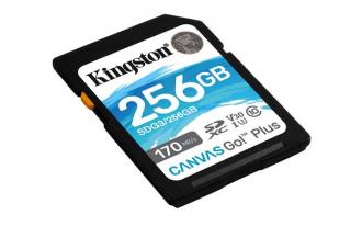 256 GB .SDXC karta Kingston . Canvas Go Plus