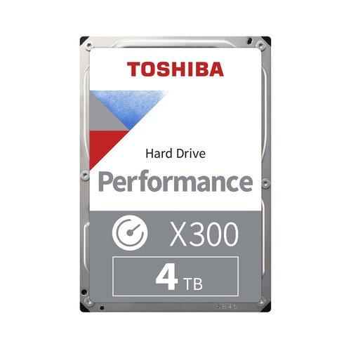 Toshiba HDD Desktop X300 4TB, 3,5", 7200rpm, 256MB, SATA 6GB