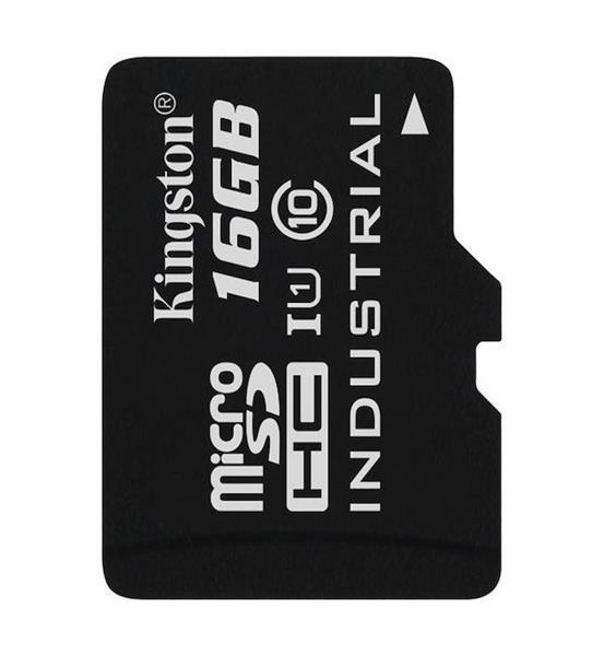 16 GB . microSDHC karta Kingston Industrial C10 A1 pSLC Card