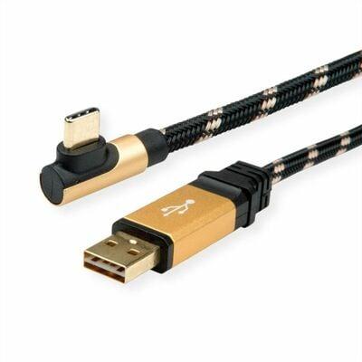Kábel USB 2.0 AM/CM (3.1 Typ C) 1.8m, High Speed (Power Deli