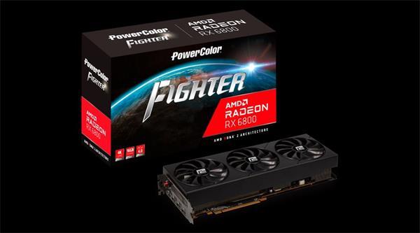PowerColor Radeon RX 6800 Fighter 16GB/256bit GDDR6 3xDP HDM