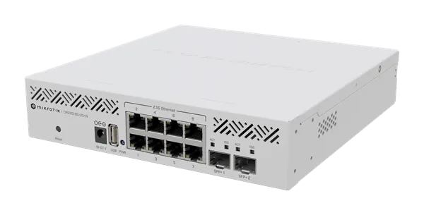 MIKROTIK Cloud Router Switch 310-8G+2S+IN (RouterOS L5), des