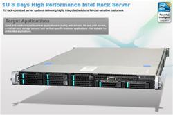 Intel® 1U Server System R1208GZ4GCSAS Grizzly Pass)  S2600GZ
