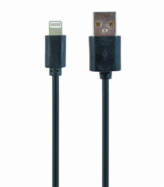 Gembird kábel nabíjací Lightning 8-pin (M) na USB 2.0 (M), 1