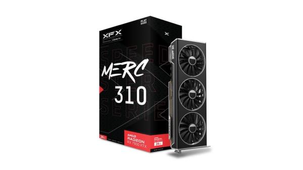 XFX SPEEDSTER MERC 310 AMD Radeon RX 7900 XTX Black Edition