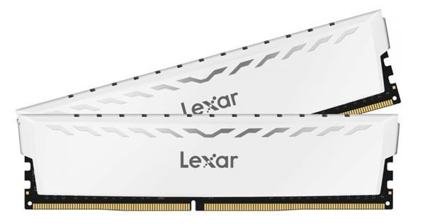 32GB Lexar® THOR DDR4 3600 UDIMM XMP Memory with white heats
