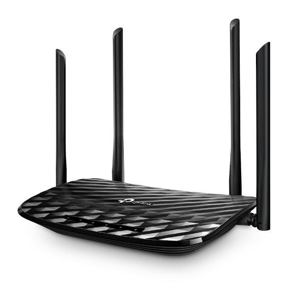 TP-LINK Archer C6 AC1200 Dual-Band Wi-Fi Router, 867Mbps at