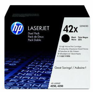 HP LaserJet Q5942XD Dual Pack Black Print Cartridge