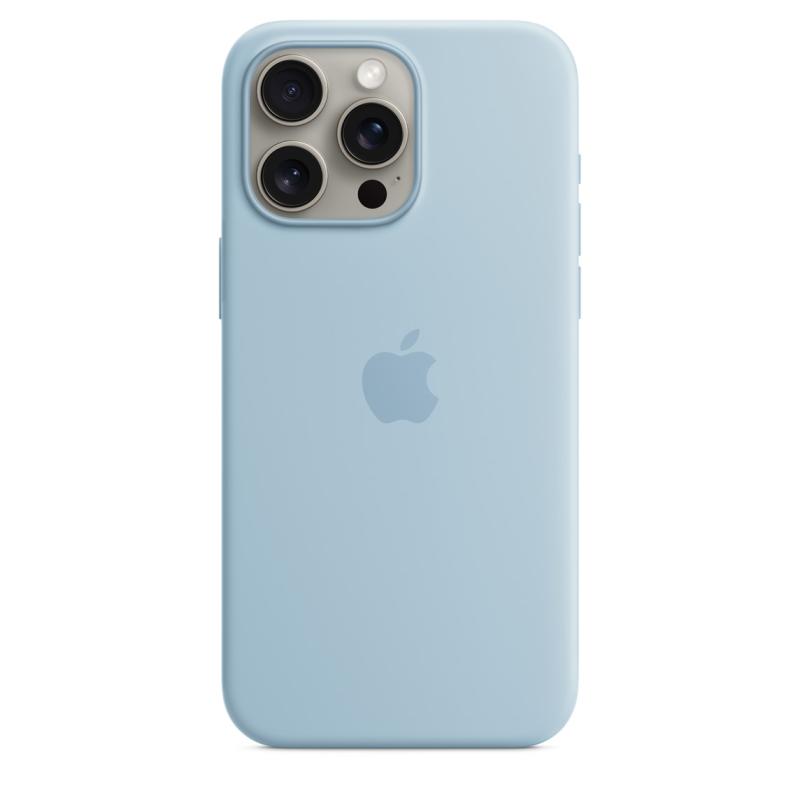 Apple iPhone 15 Pro Max Silicone Case with MagSafe - Light B