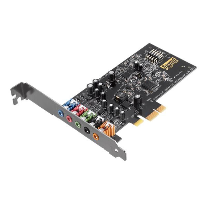 Creative Sound Blaster AUDIGY FX, 5.1 zvuková karta, PCIe in