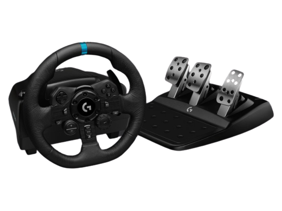 Logitech® G923 Racing Wheel and Pedals for PS4 and PC - N/A