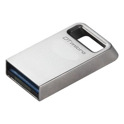 128 GB . USB 3.2 kľúč . Kingston DataTraveler Micro Gen2 USB