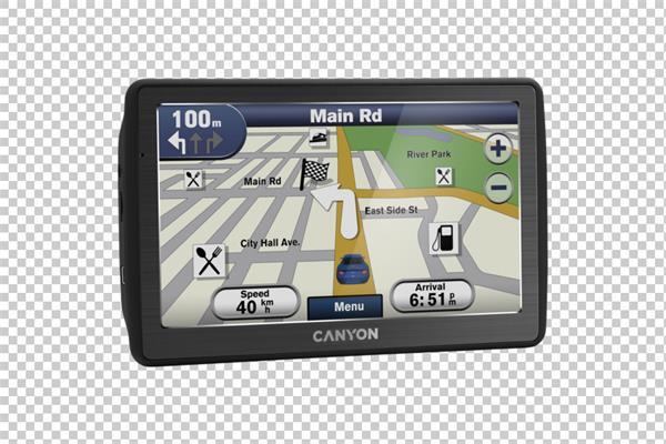 Canyon N10GPS, 7´´ GPS navigácia na báze Windows  CE, pouzit