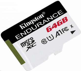 64 GB . microSD karta Kingston High Endurance Class 10 UHS-I