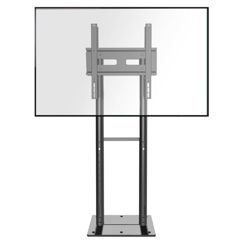 ONKRON Freestanding Rolling Mobile Video Wall Stand for 4 Sc