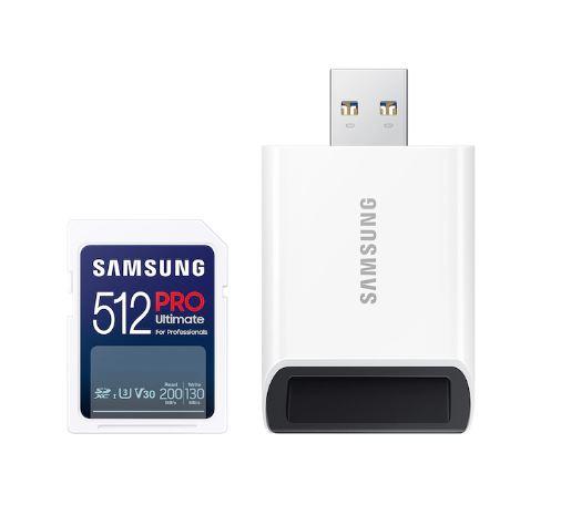 512 GB . SDXC karta Samsung PRO ULTIMATE Class 10 + čítačka