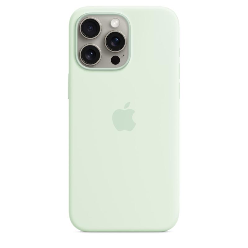Apple iPhone 15 Pro Max Silicone Case with MagSafe - Soft Mi