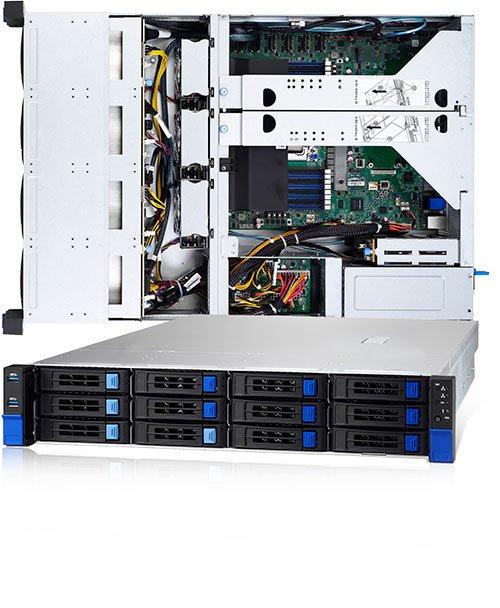 Tyan Server 2U1S Epyc, 8x 3.5" SATA 6G + 4x NVMe U.2 (front)