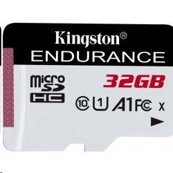 32 GB . microSD karta Kingston High Endurance Class 10 UHS-I
