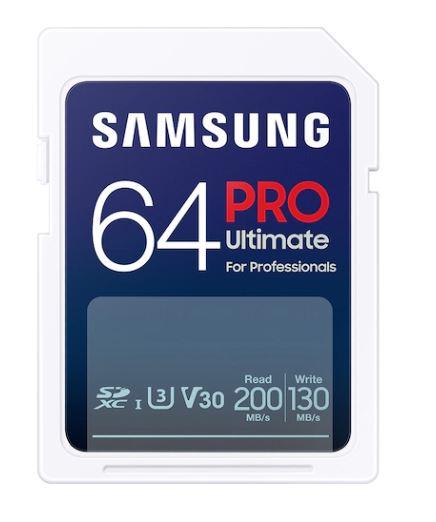 64 GB . SDXC karta Samsung PRO ULTIMATE Class 10 (U3 V30), (