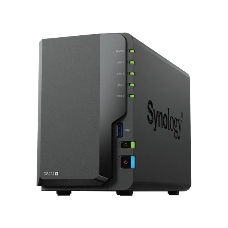 Synology™ DiskStation DS224+ 2x HDD  NAS