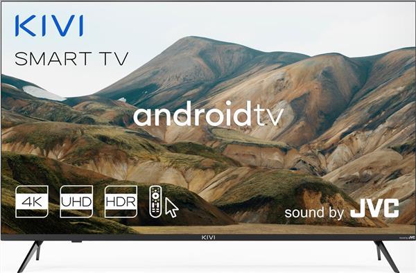 KIVI TV 43U740NB, 43" (109 cm),UHD, Google Android TV, Black