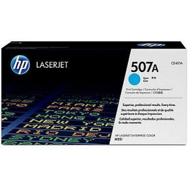 HP LaserJet 507A Cyan Print Cartridge CE401A