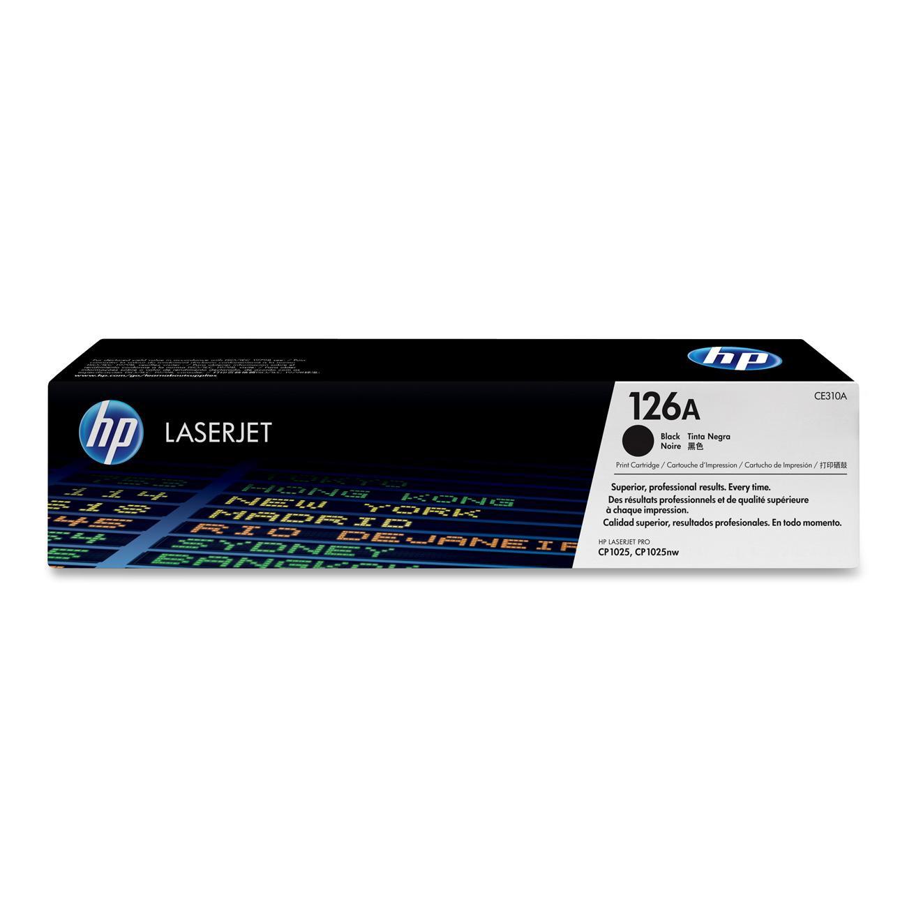 HP LaserJet CE310A Black Print Cartridge