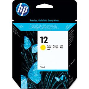 HP 12 Yellow Ink Cartridge