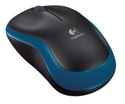 Logitech® Wireless Mouse M185 čierno-modrá