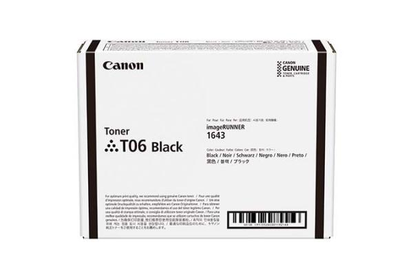 toner CANON T06 black iR 1643i/1643iF (3526C002)