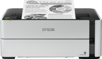 Epson M1180, A4 mono tlaciaren, duplex, USB, WiFi, LAN