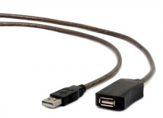 Gembird Active USB 2.0 extension cable, 10 m, black