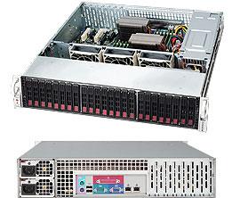 Supermicro® SC216BE1C-R920LPB 2U E16chassis 24 x 2,5" hot-sw