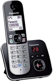 Panasonic KX-TG6821FXB telefon bezsnurovy DECT / cierny 1x
