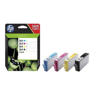 HP HP 364 CMYK Ink Cartridge Combo 4-Pack, N9J73AE /náhrada