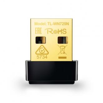 TP-LINK TL-WN725N 150Mbps Wi-Fi USB Adapter, Nano Size, USB