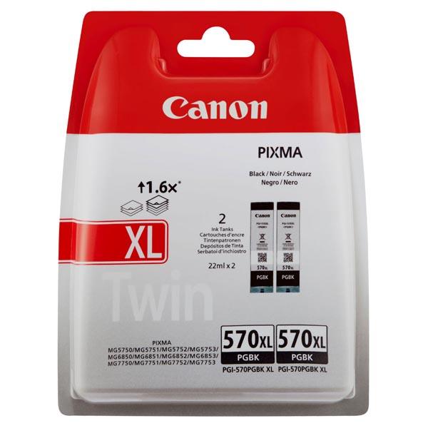 Canon PGI-570 PGBK, XL double pack