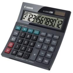 stolová kalkulačka CANON AS-220 RTS, 12 miest, solárne napájanie + batérie, 120