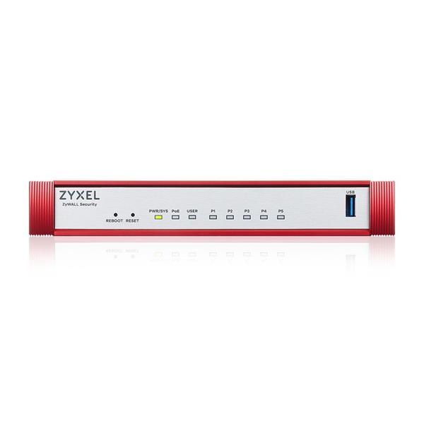 Zyxel USG FLEX 50 HP, 5 Gigabit user-definable ports, 1*1G P