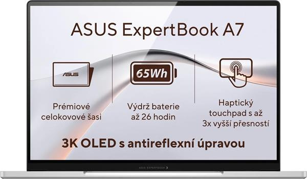 ASUS ExpertBook A7 A7406CMA-OLEDC516512W, Core 5 320, 14.0˝