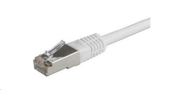 SOLARIX 10G patch kabel CAT6A SFTP LSOH 15m, šedý non-snag p