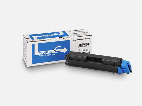 KYOCERA TK-5135C Toner cyan na 5 000 A4 (pri 5% pokrytí), pr