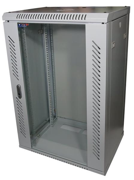 18U Rack LEXI-Net *Rozvádzač nástenný 18U 600x600 sivý