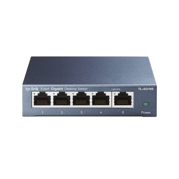 5-Port Gigabit Desktop Switch PORT: 5× Gigabit RJ45 Ports SP