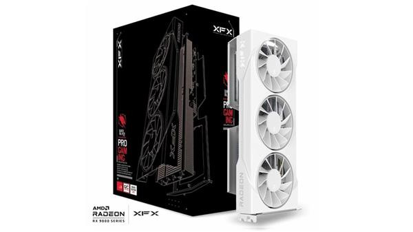 XFX Radeon RX-9060XT Swift OC White Triple Fan Gaming Editio